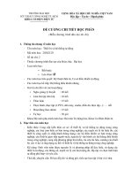 Đề cương môn học thiết bị và tự động pot