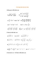 Mở rộng khái niệm luỹ thừa pot