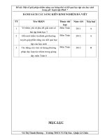 một số giải pháp nhằm nâng cao hứng thú và kết quả học tập của học sinh