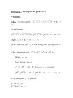 Phương pháp 7 : Sử dụng tính đối nghịch ở hai vế pps