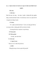 Bài 21. TRẠNG THÁI CÂN BẰNG CỦA QUẦN THỂ GIAO PHỐI NGẪU NHIÊN doc