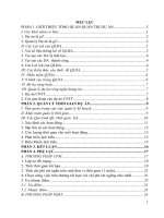 Báo cáo quản trị dự án về thời gian