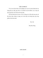 nghiên cứu điều khiển phân kênh quá trình hấp thụ trong công nghiệp hóa chất