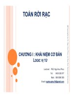 Toán rời rạc-Chương 1: Khái niệm cơ ban p5 pptx