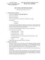 Đề cương môn học dụng cụ linh kiện điện tử pptx