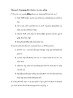 Chương 3: Ứng dụng di truyền học vào chọn giống pptx