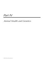 WILDLIFE SCIENCE: LINKING ECOLOGICAL THEORY AND MANAGEMENT APPLICATIONS - CHAPTER 15 docx