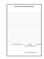 ĐỒ ÁN TỐT NGHIỆP XÂY DỰNG CẦU ĐƯỜNG THIẾT KẾ TUYẾN ĐƯỜNG AB NGUYỄN MINH CAO NHÂN K44