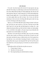 báo cáo thực tập tốt nghiệp tại công ty cổ phần chè kim anh