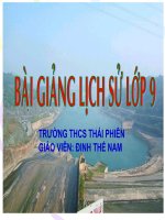 Liên xô và các nước đông âu từ giữa những năm 70 đến đầu những năm 90