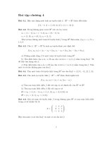 Bài tập toán cao cấp-Chương 4 ppsx