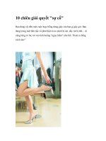 10 chiêu giải quyết ''''''''sự cố'''''''' potx