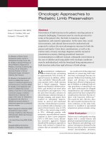 Phẫu thuật chỉnh hình nhi khoa ppt