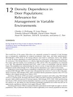 WILDLIFE SCIENCE: LINKING ECOLOGICAL THEORY AND MANAGEMENT APPLICATIONS - CHAPTER 12 pot