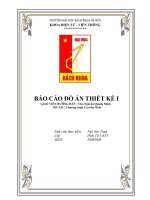 Báo cáo Đồ án thiết kế I Crawler Web pptx