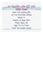 Di truyền liên kết với giới tính