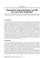GIS for Water Resources and Watershed Management - Chapter 9 pptx