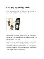 Chọn giày, dép phù hợp với váy ppsx