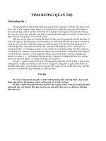 Tình huống quản trị docx