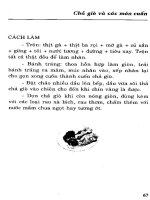 Chả giò và các món cuốn part 4 ppsx