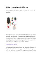 Chăm chút đường nét đằng sau doc