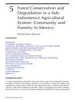 Interactions Between Agroecosystems and Rural Communities - Chapter 5 pdf