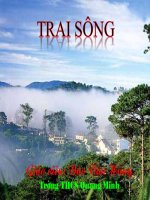 Bài giảng điện tử môn sinh học: Trai sông doc