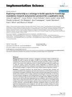 báo cáo khoa học: 