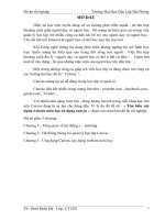 tìm hiểu xây dựng website môn học sử dụng canvas