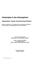 Pesticides in the AtmosphereDistribution, Trends, and Governing Factors - Chapter 1 doc