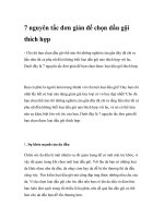 7 nguyên tắc đơn giản để chọn dầu gội thích hợp docx