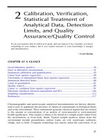Trace Environmental Quantitative Analysis: Principles, Techniques, and Applications - Chapter 2 potx