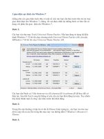 3 giao diện cực đỉnh cho Windows 7 pptx
