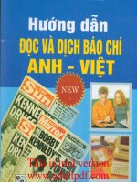 hướng dẫn đọc và dịch báo chí anh việt_phần 1 pdf