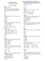 KIỂM TRA HỌC KỲ I Lớp 11- Chương 1:Sự điện li pot