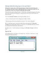 Khôi phục dữ liệu đã xóa bằng công cụ có sẵn trong Windows 7 pot