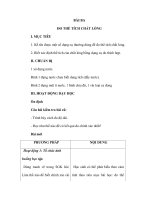 BÀI BA ĐO THỂ TÍCH CHẤT LỎNG ppsx