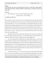 Tổ chức dạy học nêu và giải quyết vấn đề trong các tiết dạy có định nghĩa, khái niệm mới thuộc chương III hình 9 nhằm nâng cao kết quả học tập của học sinh