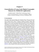 Dynamic and Mobile GIS: Investigating Changes in Space and Time - Chapter 9 potx