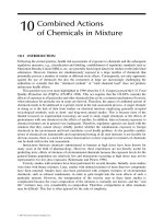 Combined Actions of Chemicals in Mixture doc