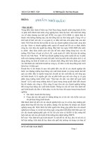 Thực tiễn về kế toán tập hợp chi phí, xác định kết quả kinh doanh tại công ty TNHH sản xuất thương mại sao sáng