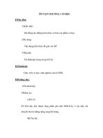 ÔN TẬP CHƯƠNG: CƠ HỌC docx