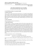 công ty cổ phần xi măng lạng sơn bản thuyết minh báo cáo tài chính cho năm tài chính kết thúc ngày 31 tháng 12 năm 2011