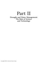 Drought and Water Cruises: Science, Technology, and Management Issues - Chapter 2 pps