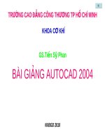 Bài giảng Autocard 2004 pot