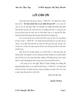 Doanh thu và kết quả xác định hoạt động kinh doanh tại công ty TNHH thương mại dịch vụ mạnh hải