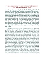 Y HỌC PHƯƠNG TÂY VÀ LIỆU PHÁP TỰ NHIÊN TRONG VIỆC ĐIỀU TRỊ BỆNH TIM MẠCH docx