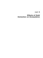 BIOGEOCHEMICAL, HEALTH, AND ECOTOXICOLOGICAL PERSPECTIVES ON GOLD AND GOLD MINING - CHAPTER 10 ppsx
