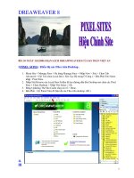 DREAWEAVER 8BÌA 10 NGÀY 15.8.2006 SOẠN SÁCH DREAMWEAVER 8 CỦA KS TRẦN VIỆT ANI.PIXEL pdf