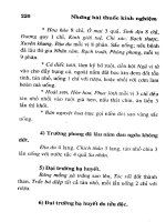 Những bài thuốc kinh nghiệm đơn giản của Hải Thượng Lãn Ông part 9 pptx